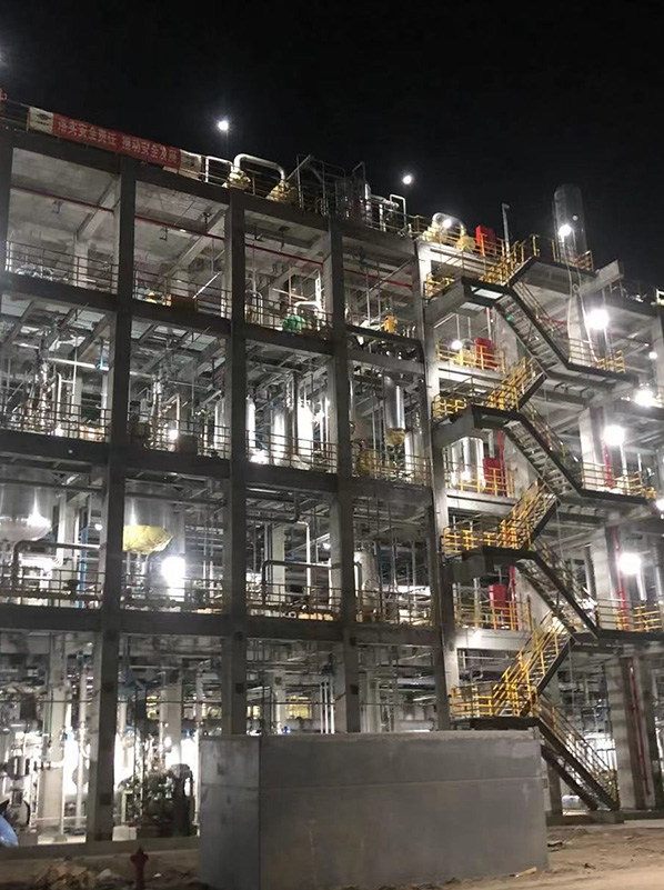 Chloride Ammonium Crystallization Triple-Effect Forced Circulation Evaporator Project