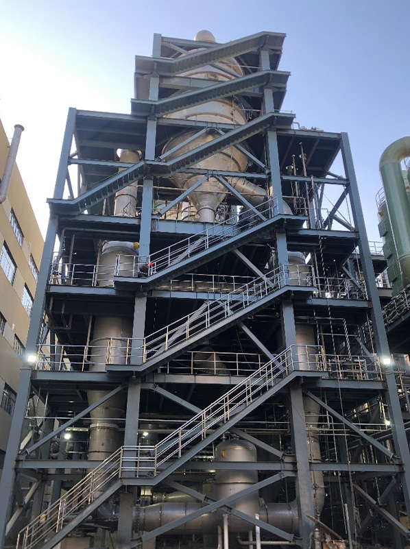 Project of Organic Acid Concentration Using Plate-and-Tube Combined MVR Evaporator