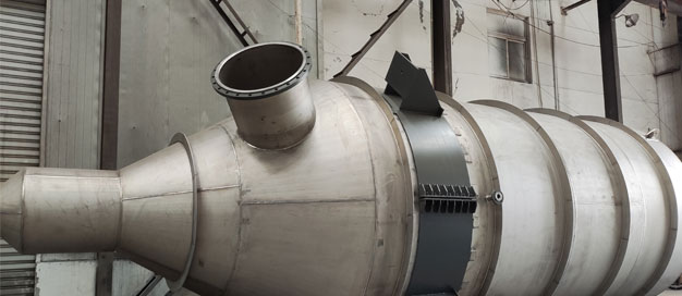 The production of the main equipment for the 2t/h sodium chloride evaporation and crystallization system has been completed. 