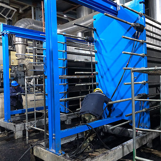 Installation of Organic Acid Plate-Tube Combined Evaporation System Completed