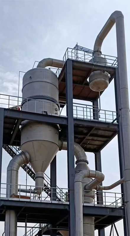 Tube single-effect evaporator