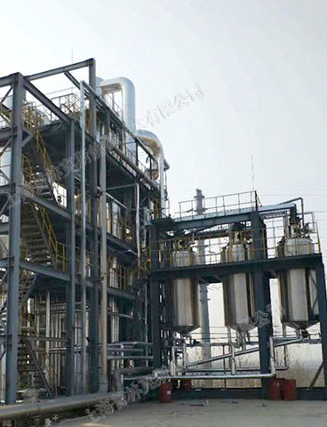 Ammonium acetate evaporation crystallization projectEvaporator project