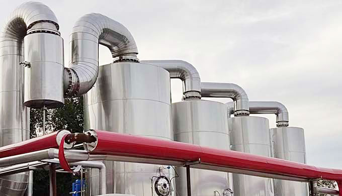 多效板式MVR蒸發(fā)系統(tǒng)