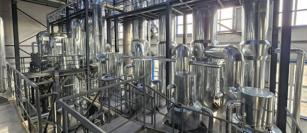 56t/h 赤蘚糖醇TVR蒸發(fā)系統(tǒng)完成保溫施工開始進行調(diào)試