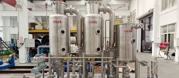 檸檬酸濃縮用板式蒸發(fā)系統(tǒng)完成生產(chǎn)準(zhǔn)備發(fā)貨