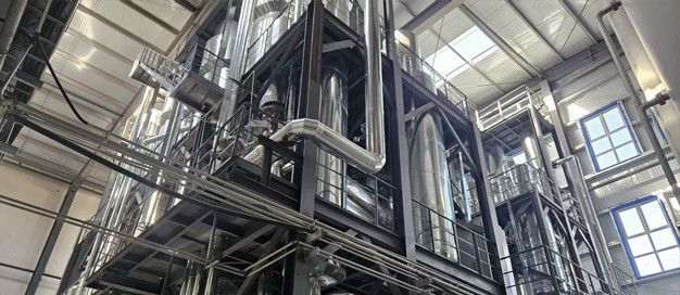 8t/h硫酸銨三效蒸發(fā)結(jié)晶系統(tǒng)完成安裝調(diào)試培訓(xùn)，正式交付客戶